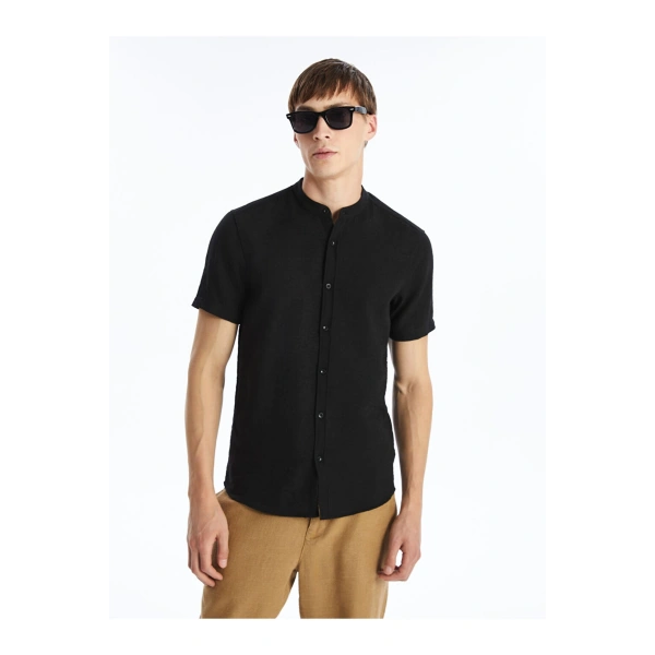 LC Waikiki Regular Fit Kısa Kollu Erkek Gömlek