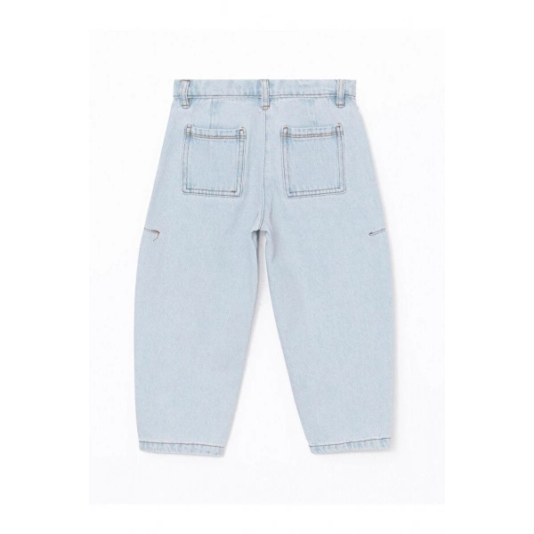 LC Waikiki Beli Lastikli Kız Çocuk Jean Pantolon