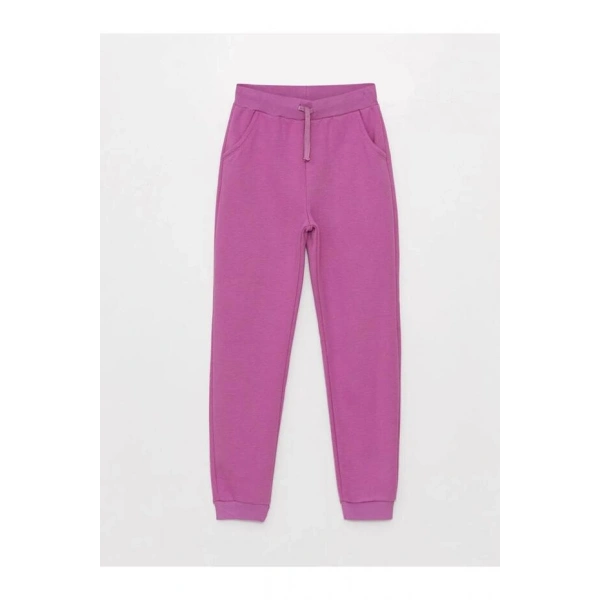 LC Waikiki Beli Lastikli Kız Çocuk Kalın Jogger Eşofman Altı