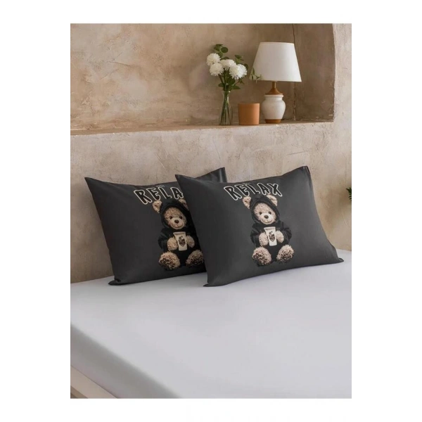 LC Waikiki Karışık Ayı Baskılı Yastık Kılıfı 2 li 50x70 Cm