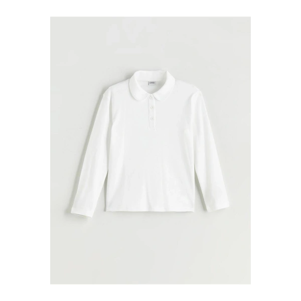 LC Waikiki Polo Yaka Kız Çocuk Tişört