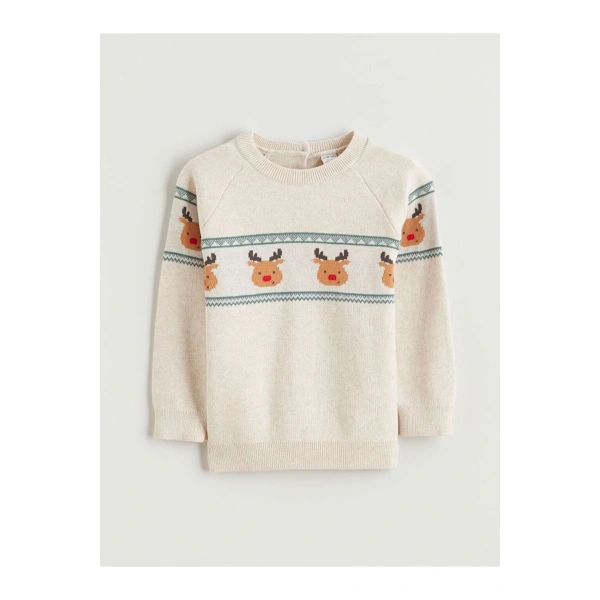 LC Waikiki baby Bisiklet Yaka Erkek Bebek Kazak