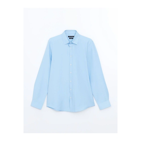 LC Waikiki Slim Fit Uzun Kollu Poplin Erkek Gömlek