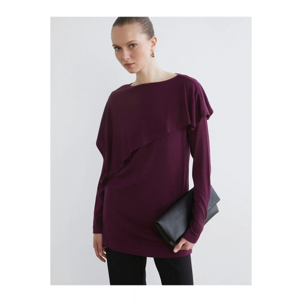 LC Waikiki Bisiklet Yaka Oversize Kadın Tunik