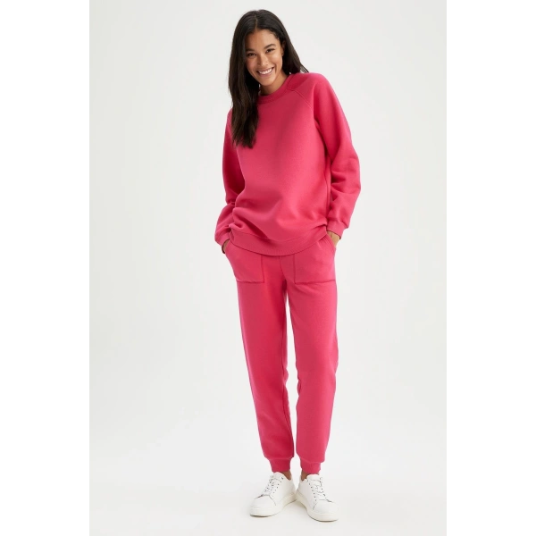 DEFACTO Beli Bağcıklı Cepli Regular Fit Jogger Eşofman Altı