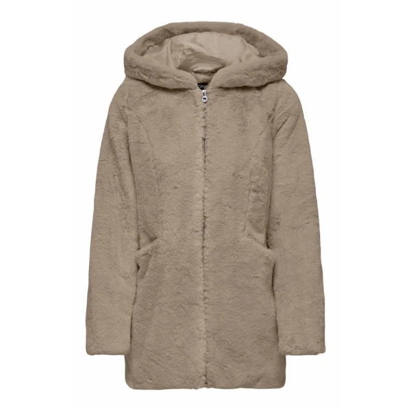 New Malou Kadın Siyah Polar Ceket (15304776-B)
