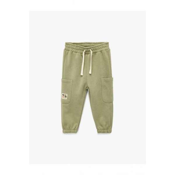 Koton Şardonlu Beli Lastikli Basic Jogger Eşofman Altı