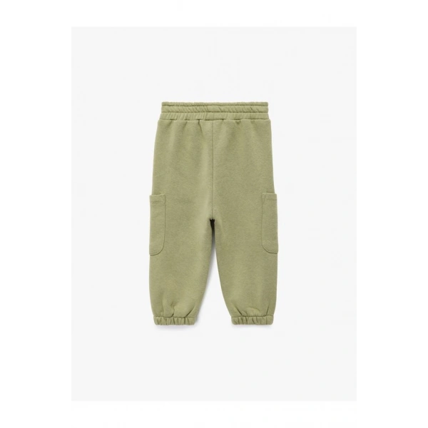 Koton Şardonlu Beli Lastikli Basic Jogger Eşofman Altı