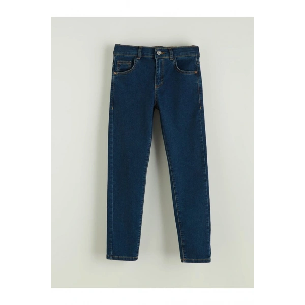 LC Waikiki Beli Ayarlanabilir Lastikli Erkek Çocuk Jean Pantolon