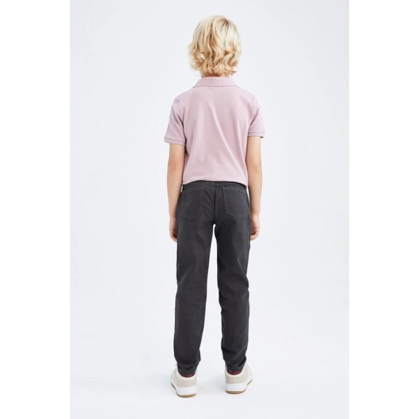 Defacto Okul Düz Paça Gabardin Pantolonu Erkek Çocuk U3254A625AU