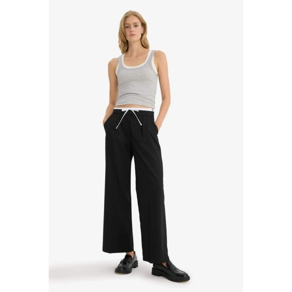 Defacto Wide Leg Geniş Paça Pantolon