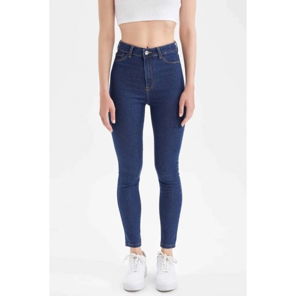 Defacto Super Skinny Fit Yüksek Bel Jean Pantolon