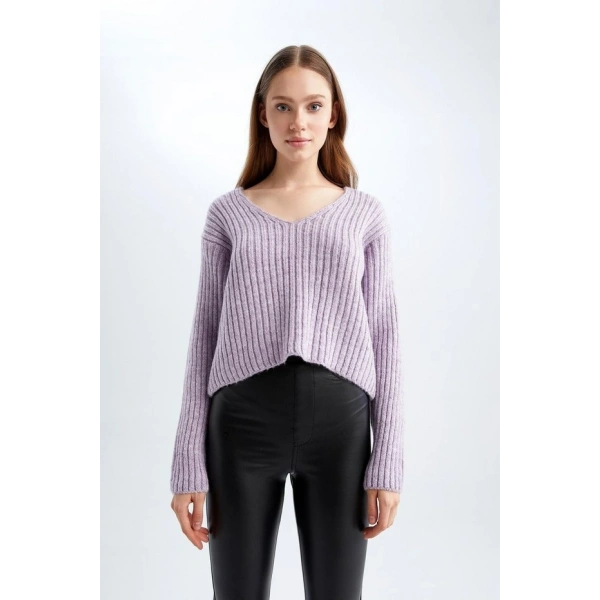 Coool Oversize Fit V Yaka Kazak
