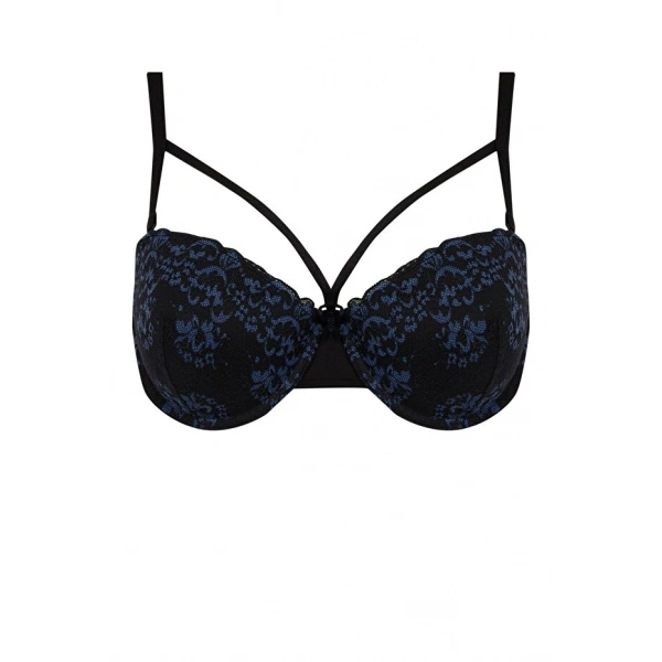Defacto Fall in Love Dantelli Dolgulu Push Up Bra