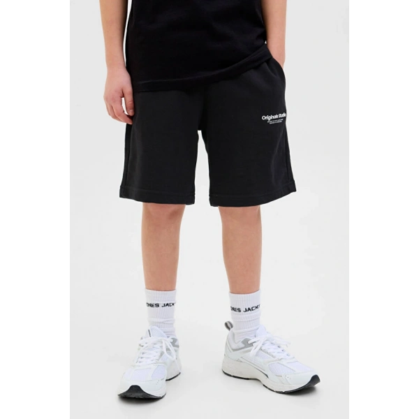 Jack & Jones Siyah Erkek Çocuk Şort