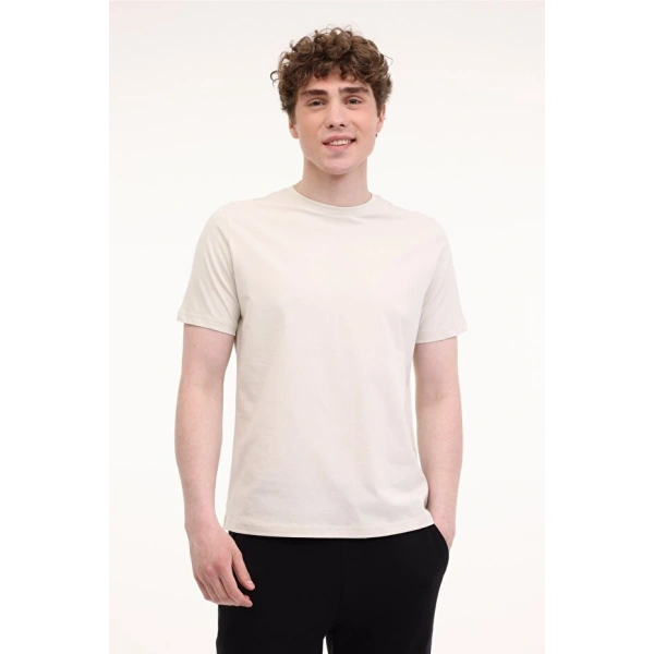 Kinetix Gri Erkek Kısa Kol T-Shirt
