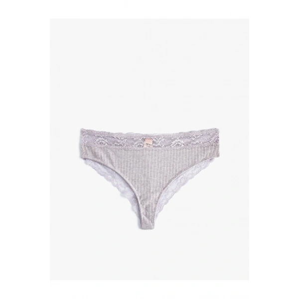 Koton Brazilian Külot Dantelli Fitilli