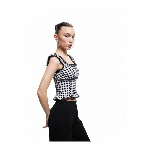 Koton Kadın Crop Bluz