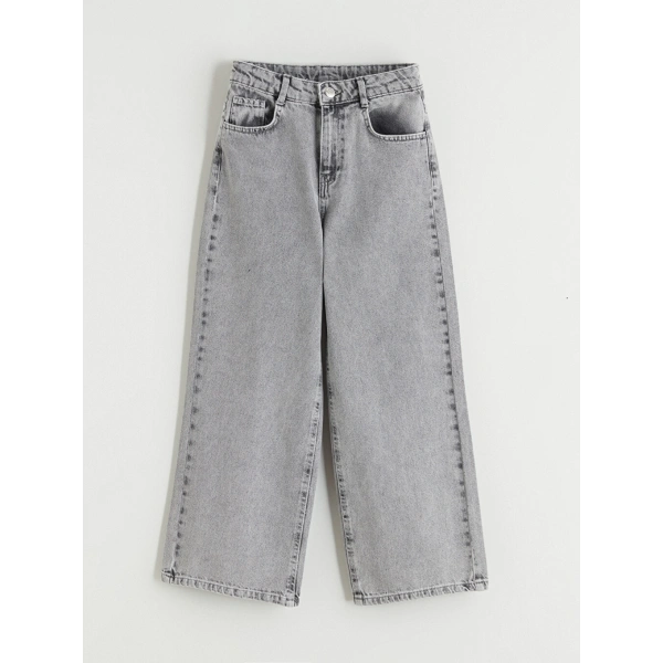 LC Waikiki Kız Çocuk Wideleg Jean Pantolon
