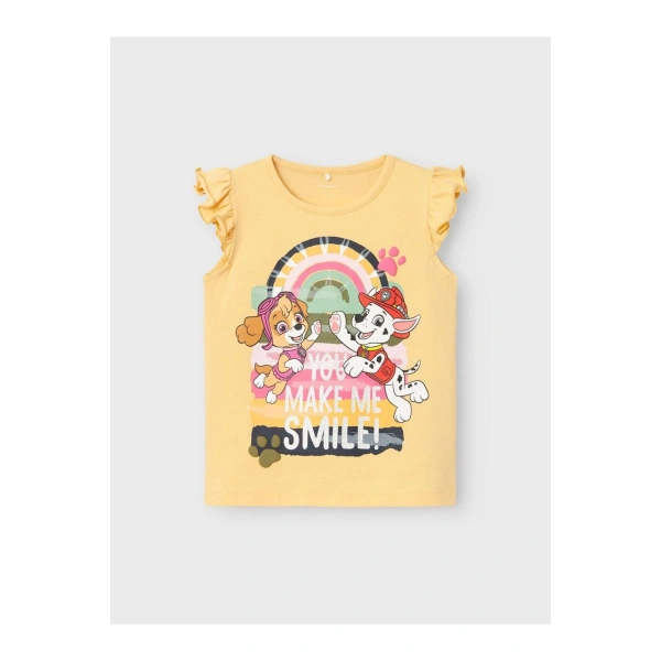 NAME IT Kız Çocuk Baskılı T-Shirt