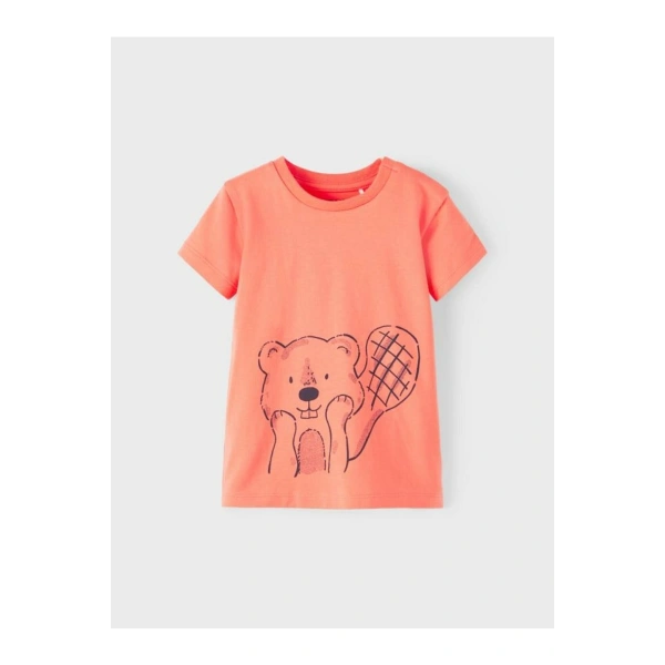 Name it Baskılı Pamuklu T-shirt