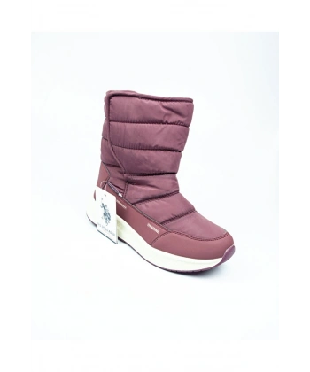 U.S. Polo Assn. Vocal Bordo Waterproof Kadın Kar Botu