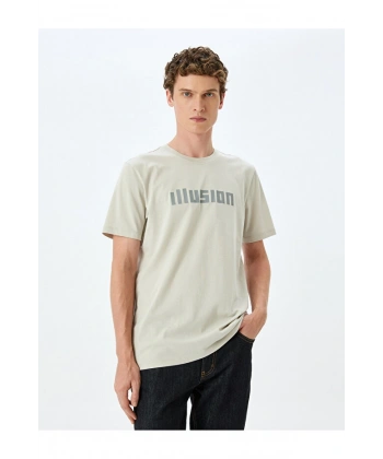 KOTON Erkek Kısa Kol T-Shirt