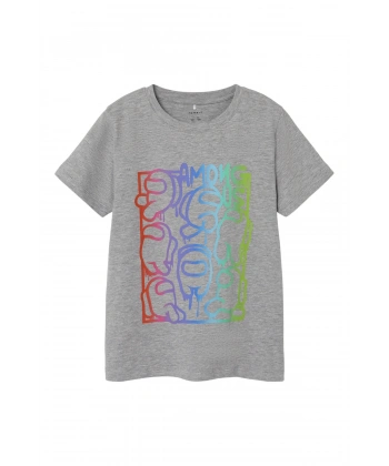 NAME IT Baskılı Çocuk T-shirt