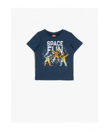 KOTON Erkek Bebek Yazılı Baskılı T-Shirt