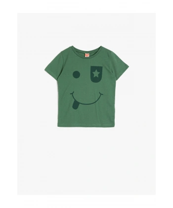 KOTON Bebek Kısa Kol T-Shirt