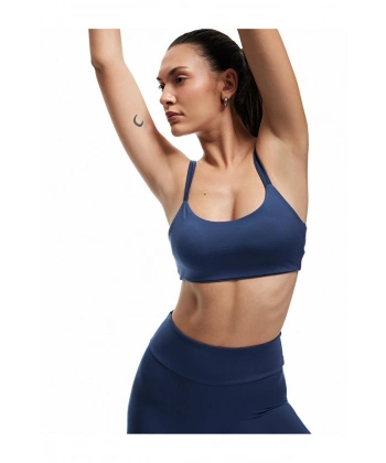 KOTON Çift Askılı Slim Fit Kaplı Sporcu Sütyeni
