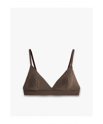 KOTON Mikro Kumaş Rahat Kalıp Dolgusuz Balensiz Kadın Bralet Sütyen