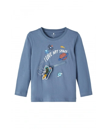 NAME IT Baskılı Çocuk Uzun kollu T-shirt