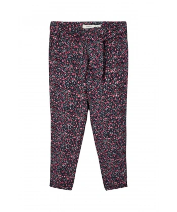 NAME IT Kız Çocuk Çiçekli Pantalon