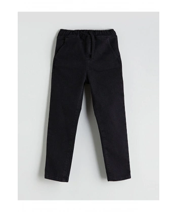 LC Waikiki Erkek Çocuk Beli Lastikli Slim Fit Jean Pantolon