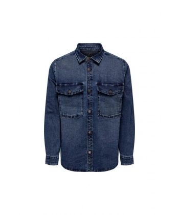 ONLY & SONS Erkek Denim Gömlek