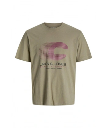 Jack & Jones Erkek Baskılı Tişört