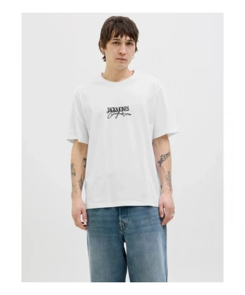 Jack & Jones Erkek Baskılı Tişört
