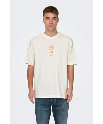 Only & Sons Erkek Baskılı Tişört