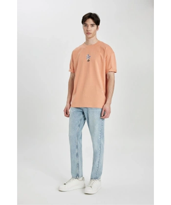 Defacto Erkek Baskılı T-Shirt