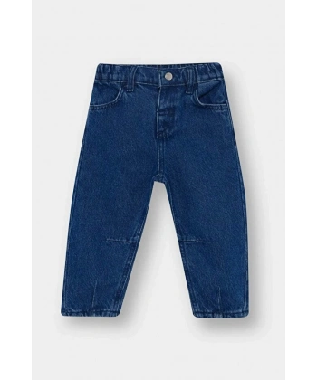 Defacto Erkek Bebek %100 Pamuk Beli Lastikli Jean Pantolon