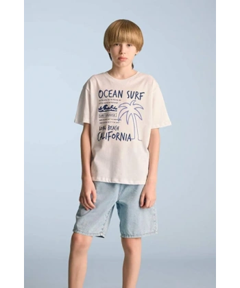 Defacto Erkek Çocuk Kısa Kol T-shirt