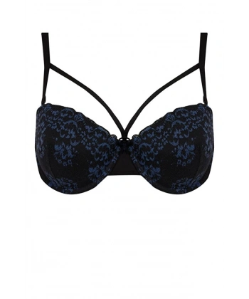 Defacto Fall in Love Dantelli Dolgulu Push Up Bra