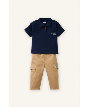 Defacto Gabardin 2li Takım Erkek Bebek