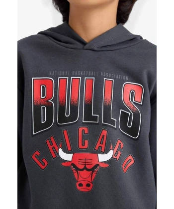 Defacto Kapüşonlu Pamuklu Sweatshirt Erkek Çocuk
