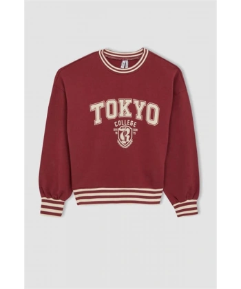 DEFACTO Kız Çocuk Sweatshirt