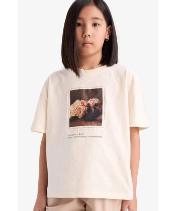 Defacto Kız Çocuk T-Shirt