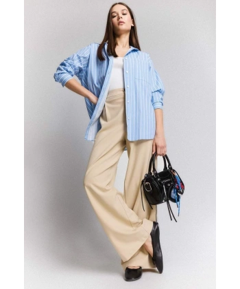 Defacto Wide Leg Geniş Paça Normal Bel Pantolon E7275AX25SP