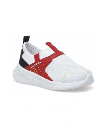 Erkek Çocuk Beyaz Slip On Ayakkabı