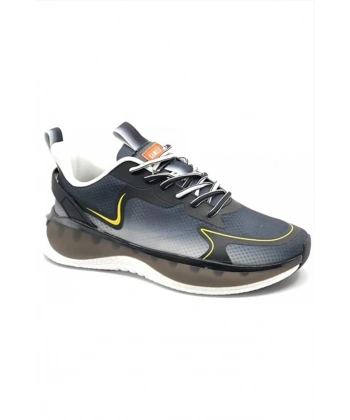 GAMELU Erkek Sneaker Ayakkabı - SİYAH-SARI
